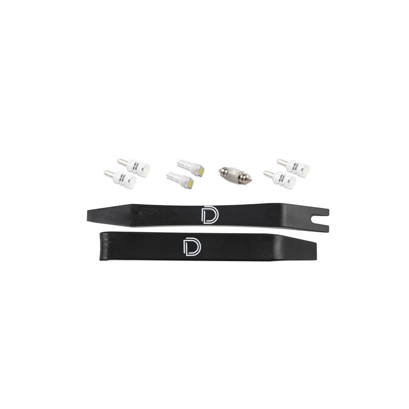  Diode Dynamics - Interior LED Kit for 2010"2014 Ford F-150 Raptor, Cool White Stage 1